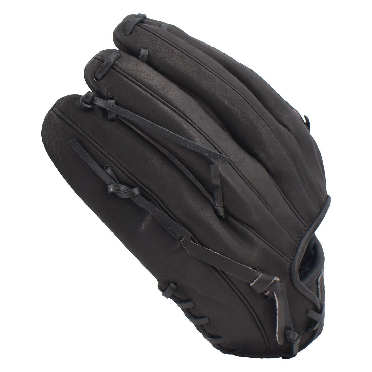 Gem Gloves Softball Fielding Glove - GEM013 Blackout – Product View | Smash It Sports | leather, kip, pro