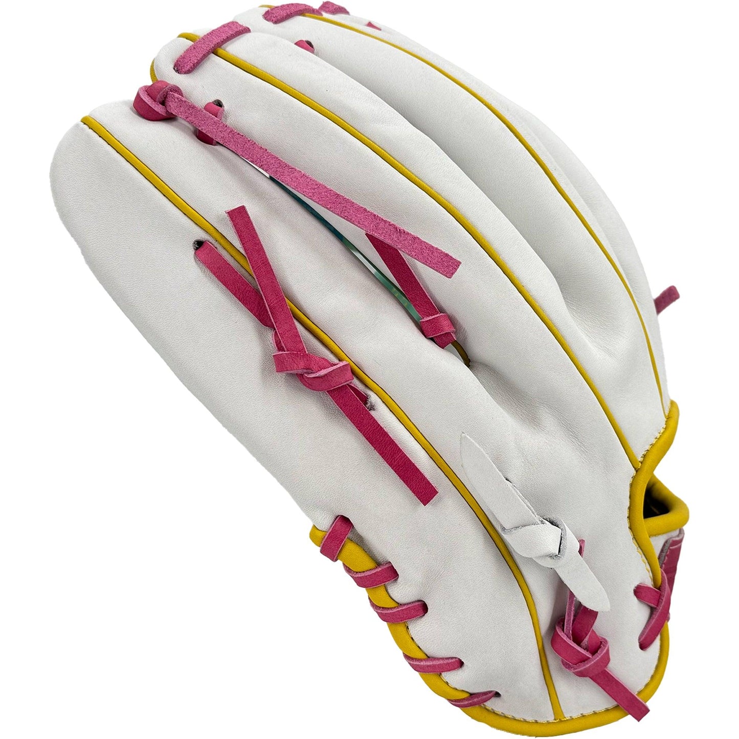 Gem Gloves Softball Fielding Glove - GEM052 West Coast Drip – Product View | Smash It Sports | leather, kip, pro