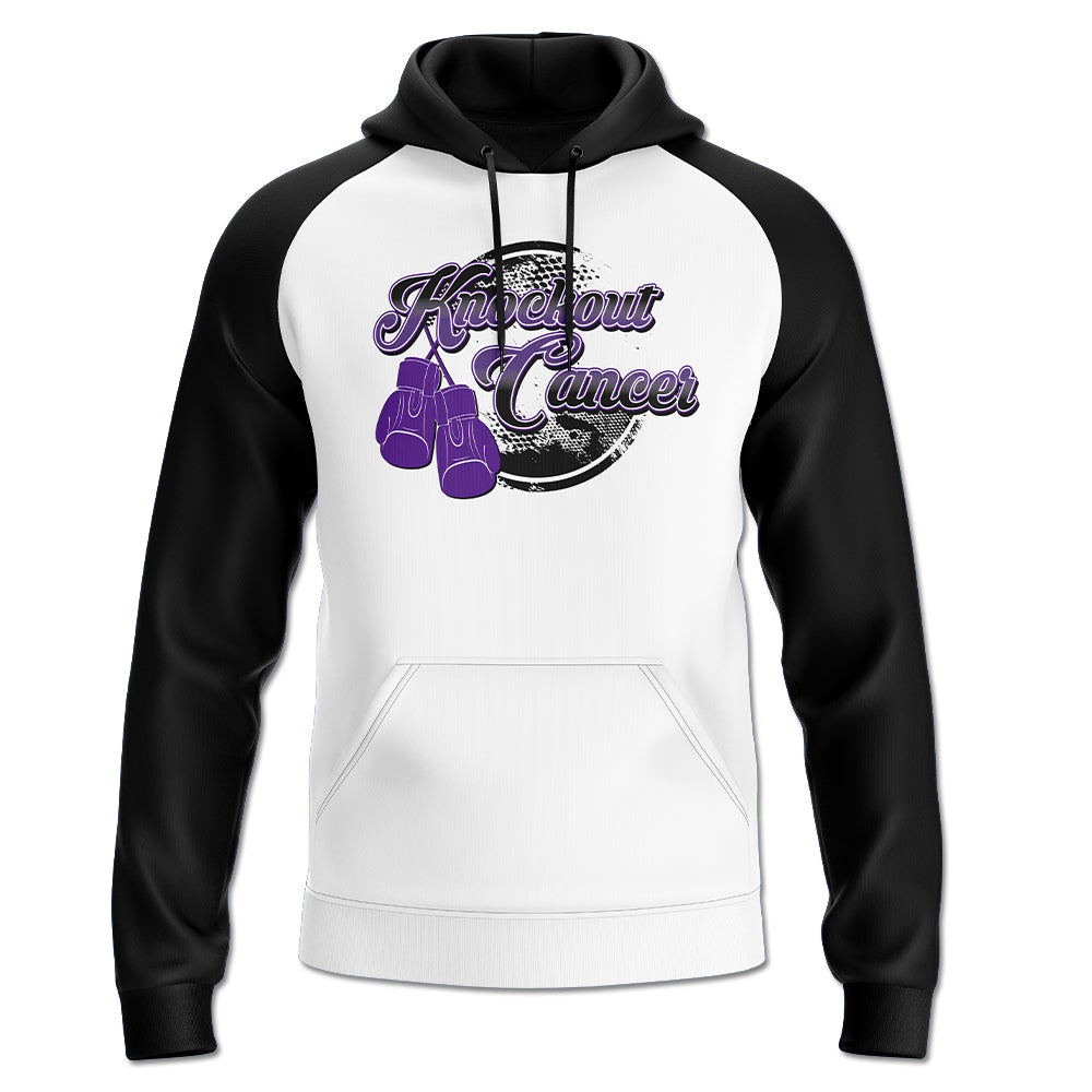 Knockout Pancreatic Cancer Defender Fleece Hoodie