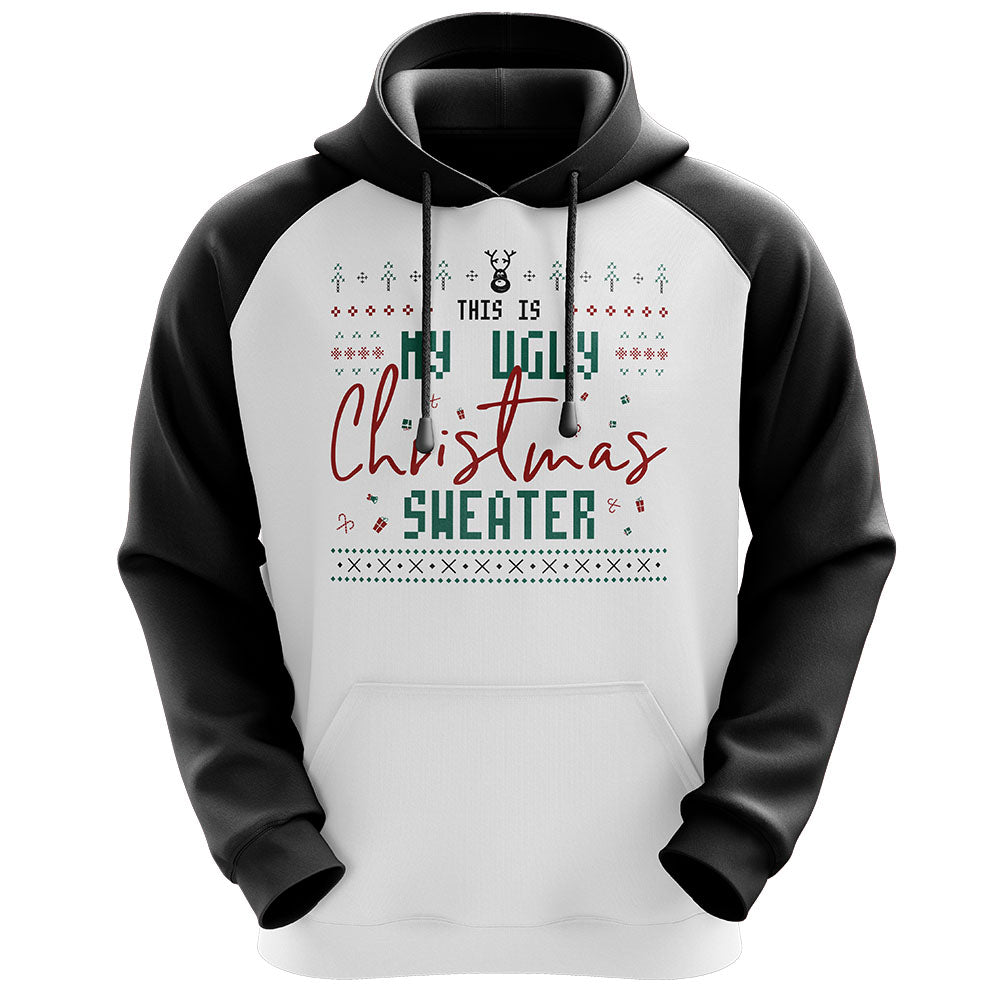 Ugly Christmas Sweater - Defender Fleece Hoodie (Mens)