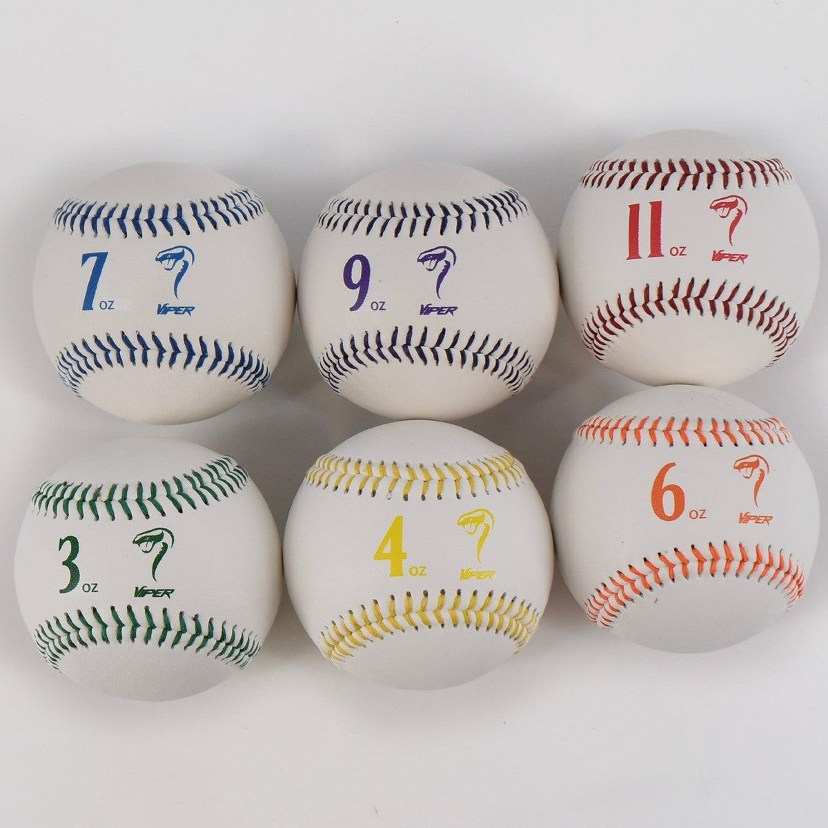 Viper Sports Weighted Training Baseballs - Over/Under Loading – Primary View | Smash It Sports