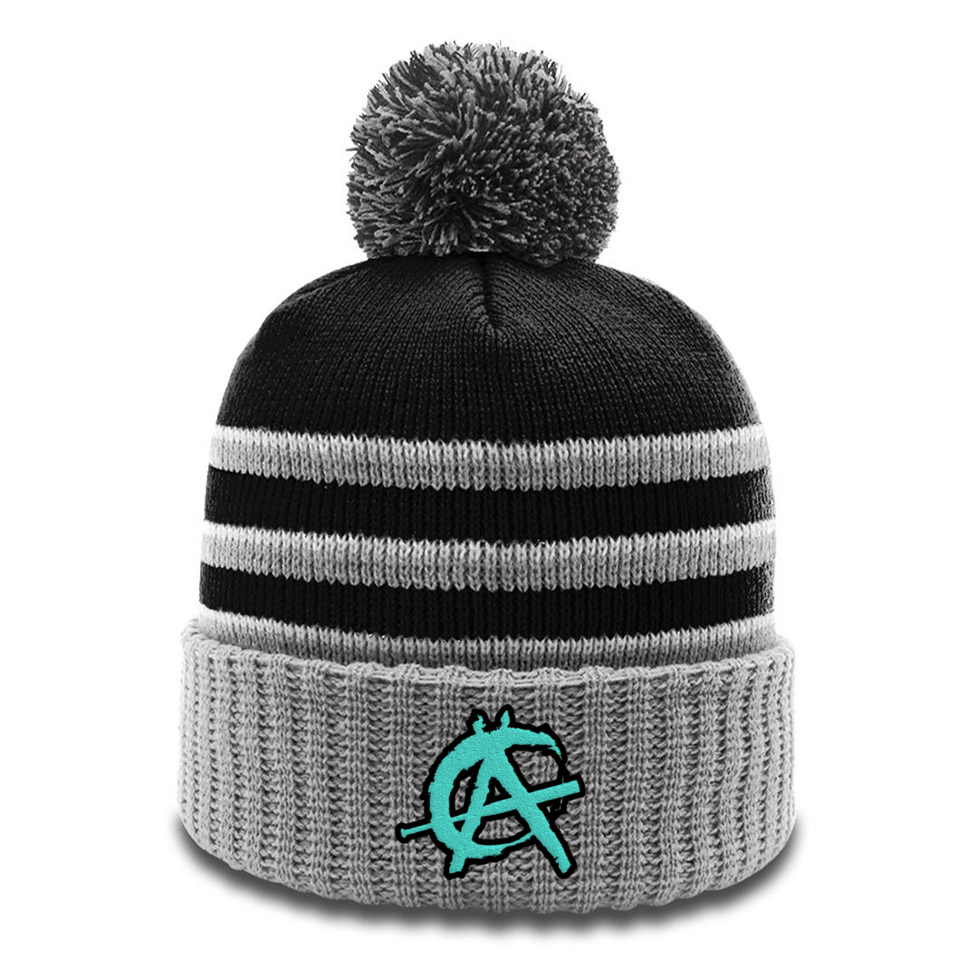 Classic Anarchy Custom Beanie with Pom
