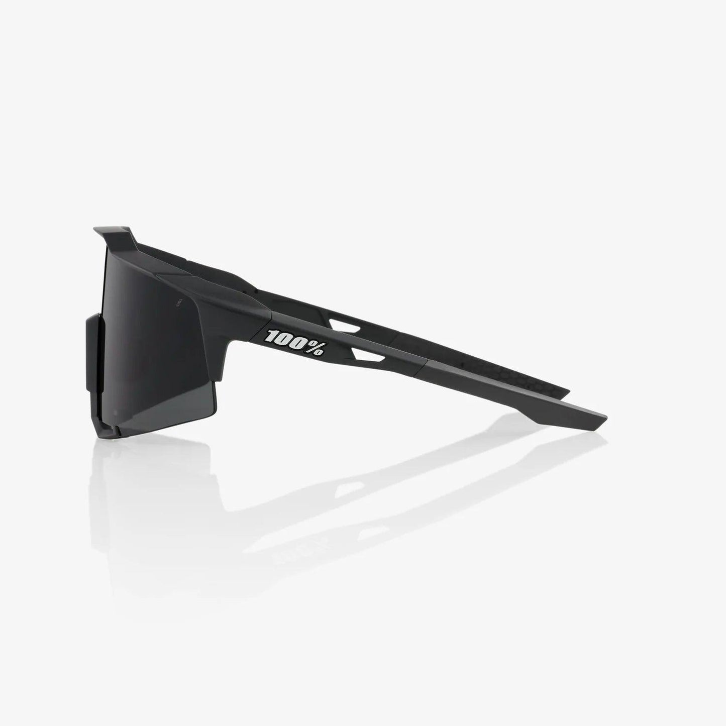 100 Percent Sunglasses - SPEEDCRAFT - Soft Tact Black - Smoke Lens - Smash It Sports