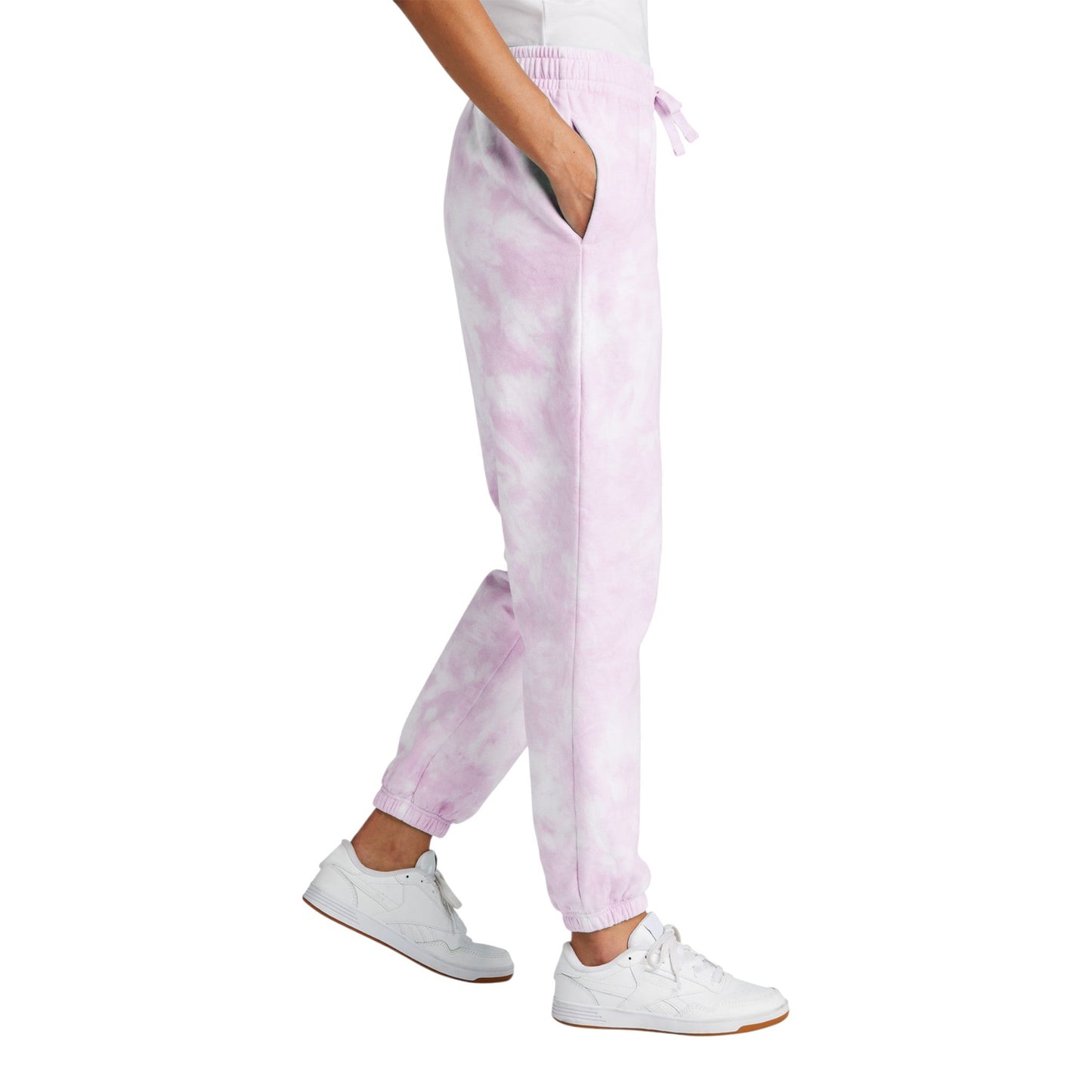 Women's Cloud Tie-Dye Premium Sweatpant - Flower Fusion