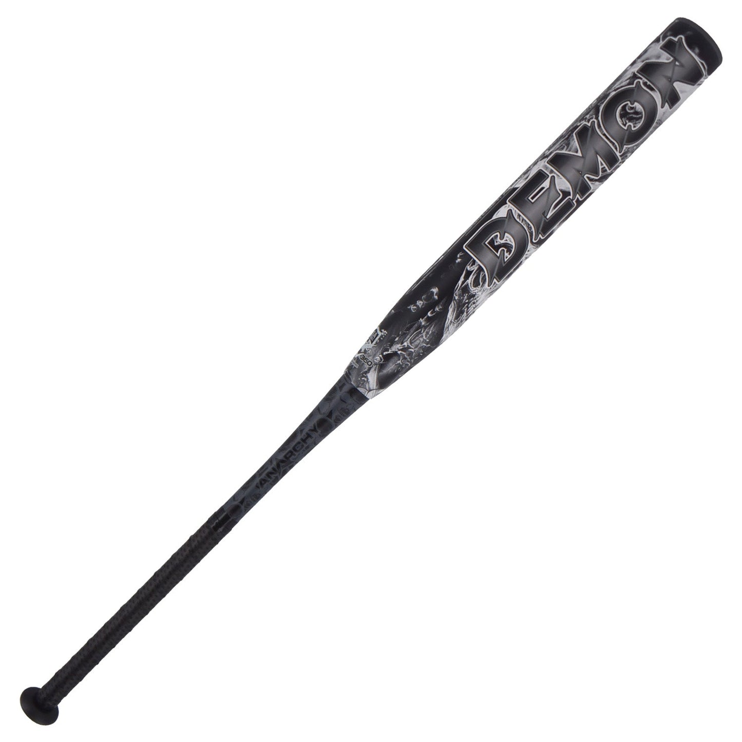 2024 Anarchy Demon LC "Black Edition" .5oz End Load USA/ASA Slowpitch Softball Bat ASPDMNLCB24A