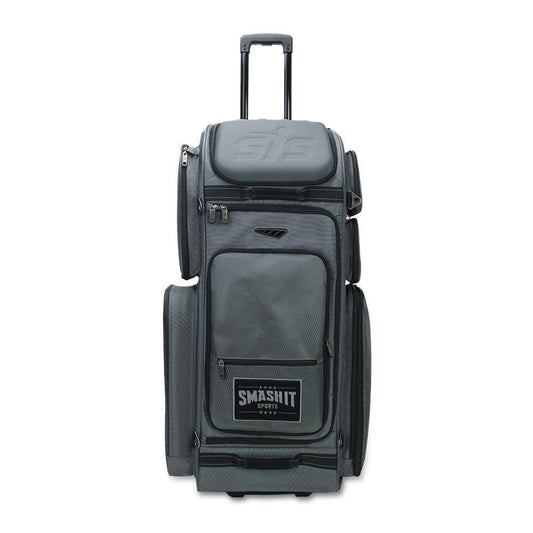 2025 Smash Ops Guerrilla V4 Roller Bag - Charcoal/Black - Smash It Sports