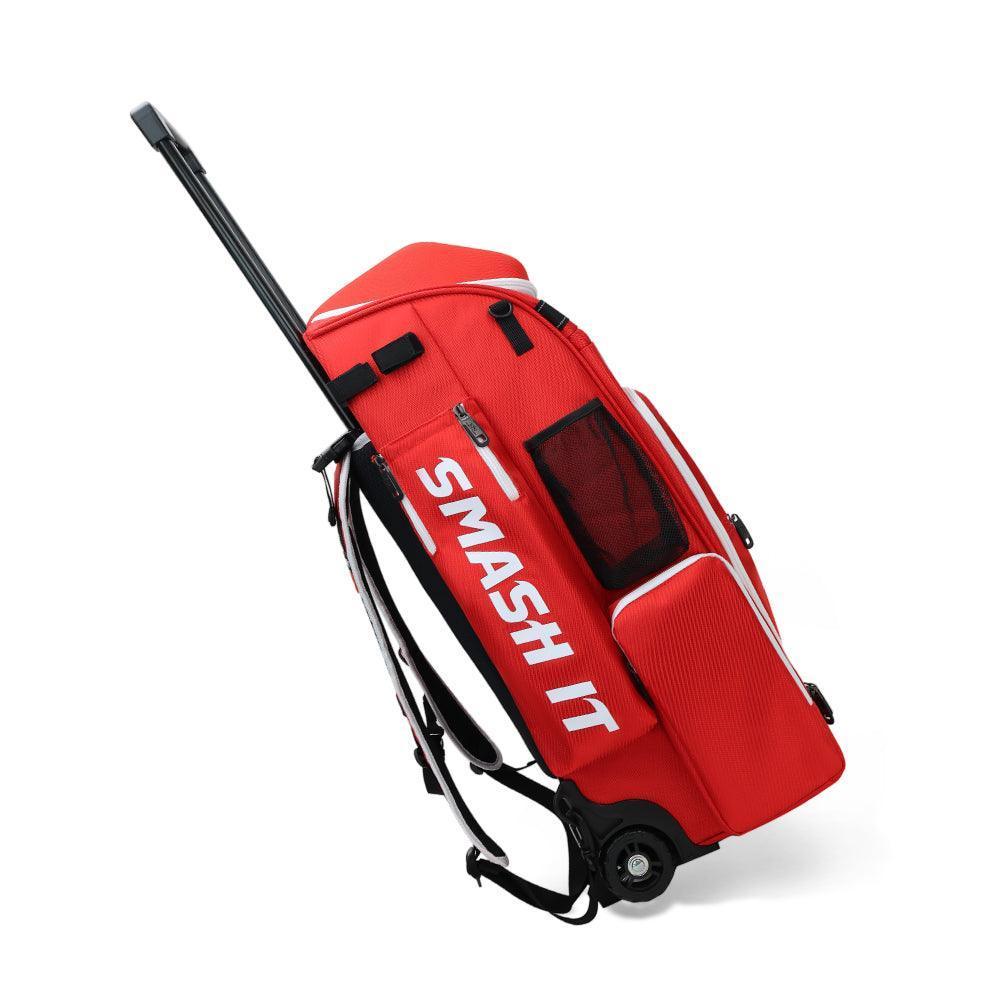 2025 Smash Ops Lil’ Guerrilla Hybrid Roller/Bat Pack Bag - Red/White ...