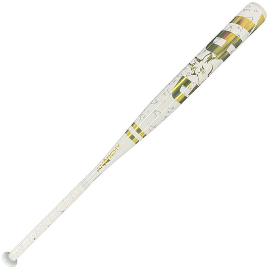 2025 Anarchy GOAT White Balanced USA/ASA Slowpitch Softball Bat ASPGOATB25A