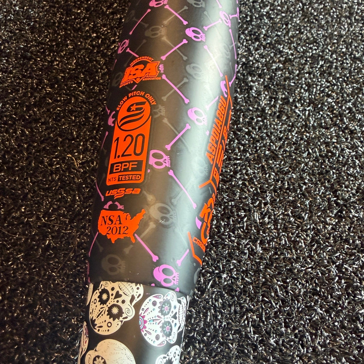 2026 Anarchy Dia De Los Muertos 2-Piece End Loaded USSSA Slowpitch Softball Bat ASPDIA26U