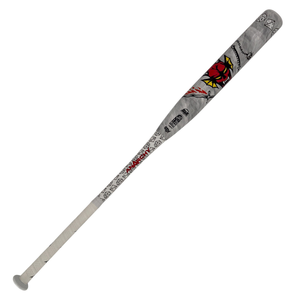 2026 Anarchy Hellfire Club 2-Piece End Loaded USSSA Slowpitch Softball Bat ASPHFIR26U
