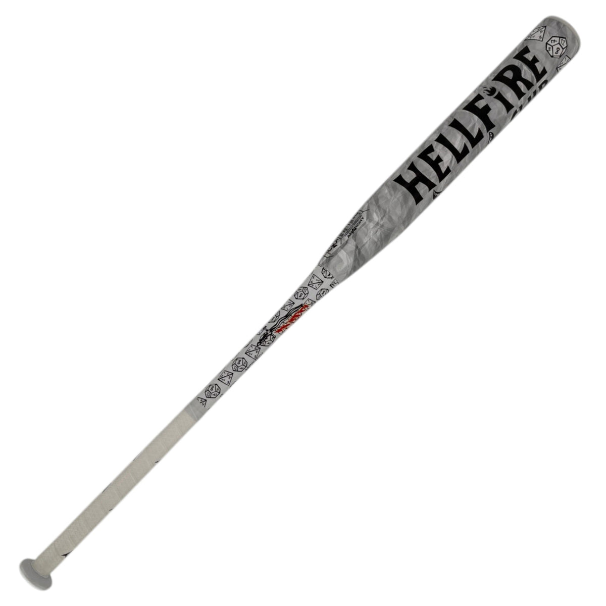 2026 Anarchy Hellfire Club 2-Piece End Loaded USSSA Slowpitch Softball Bat ASPHFIR26U