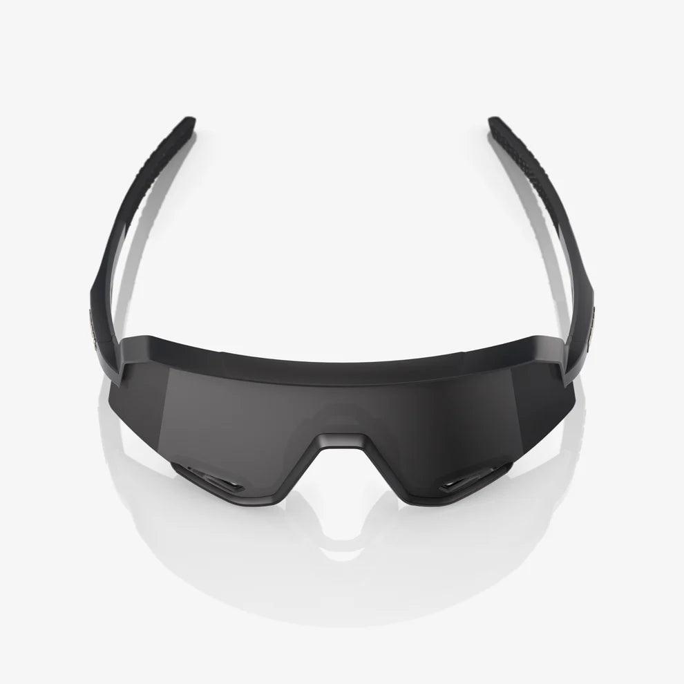 100 Percent Sunglasses - SLENDALE - Matte Black - Smoke Lens - Smash It Sports