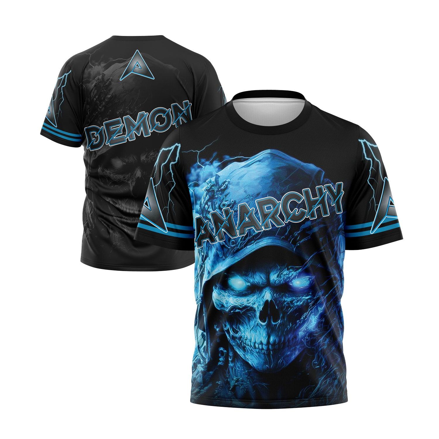 Anarchy Bat Company Short Sleeve Shirt - Demon - Smash It Sports