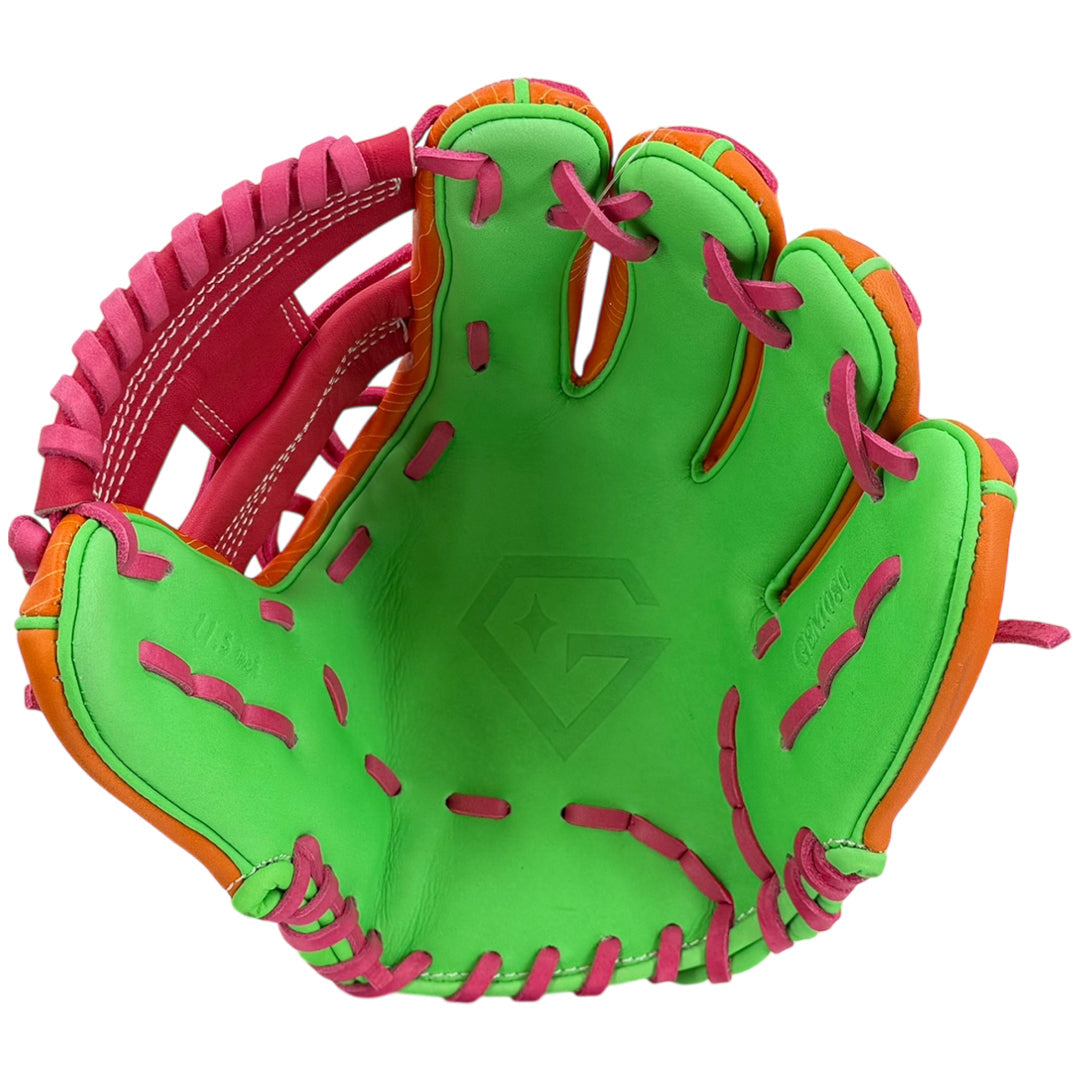 Gem Gloves Baseball Fielding Glove - GEM080 Tuna Roll – Product View | Smash It Sports | leather, kip, pro