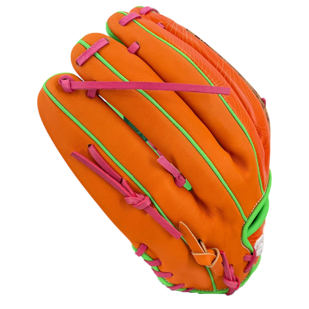 Gem Gloves Softball Fielding Glove - GEM080 Tuna Roll – Product View | Smash It Sports | leather, kip, pro