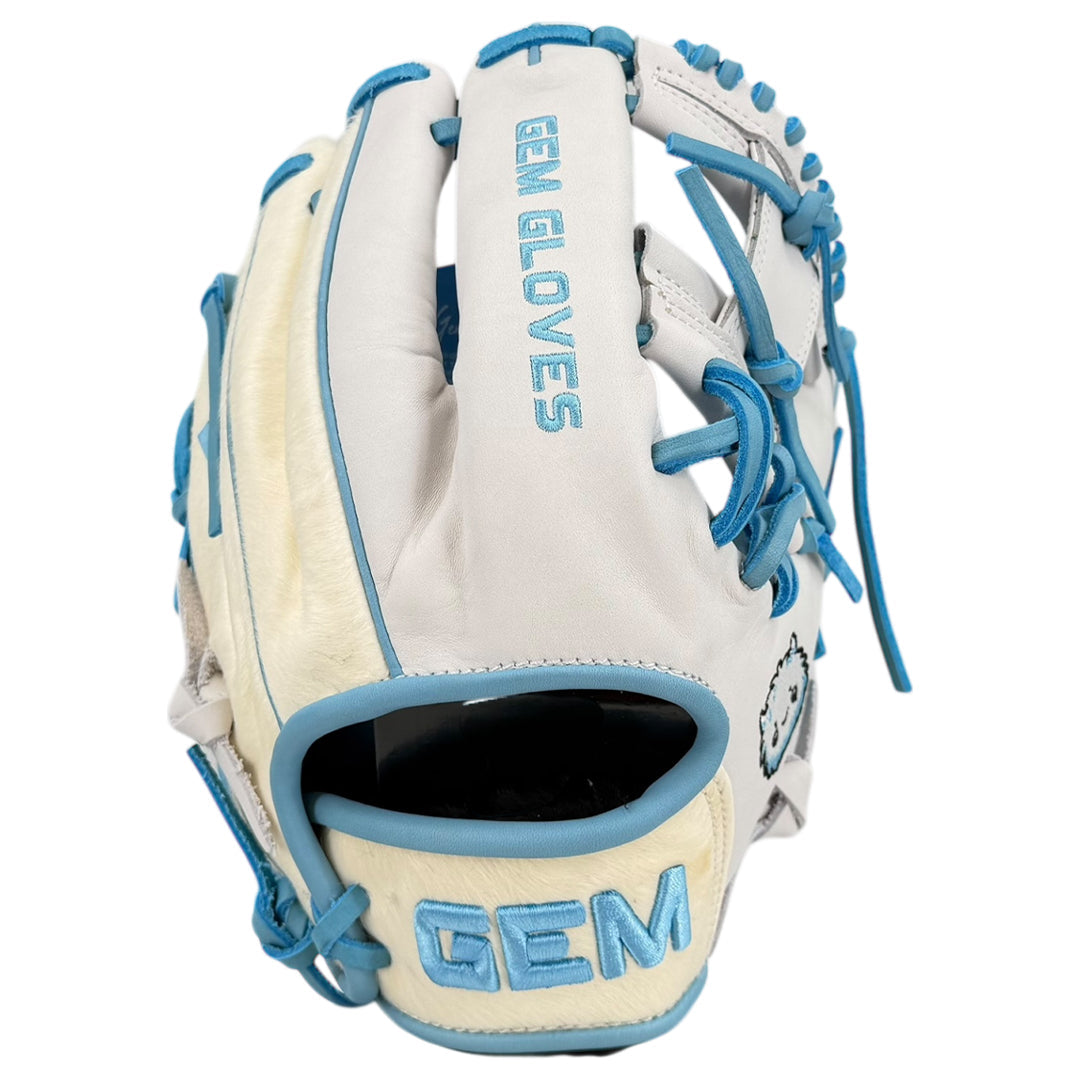 Gem Gloves Baseball Fielding Glove - GEM083 Yeti – Product View | Smash It Sports | leather, kip, pro