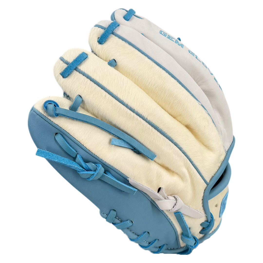 Gem Gloves Baseball Fielding Glove - GEM083 Yeti – Product View | Smash It Sports | leather, kip, pro