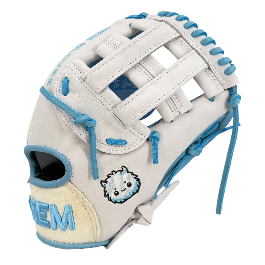 Gem Gloves Baseball Fielding Glove - GEM083 Yeti – Product View | Smash It Sports | leather, kip, pro