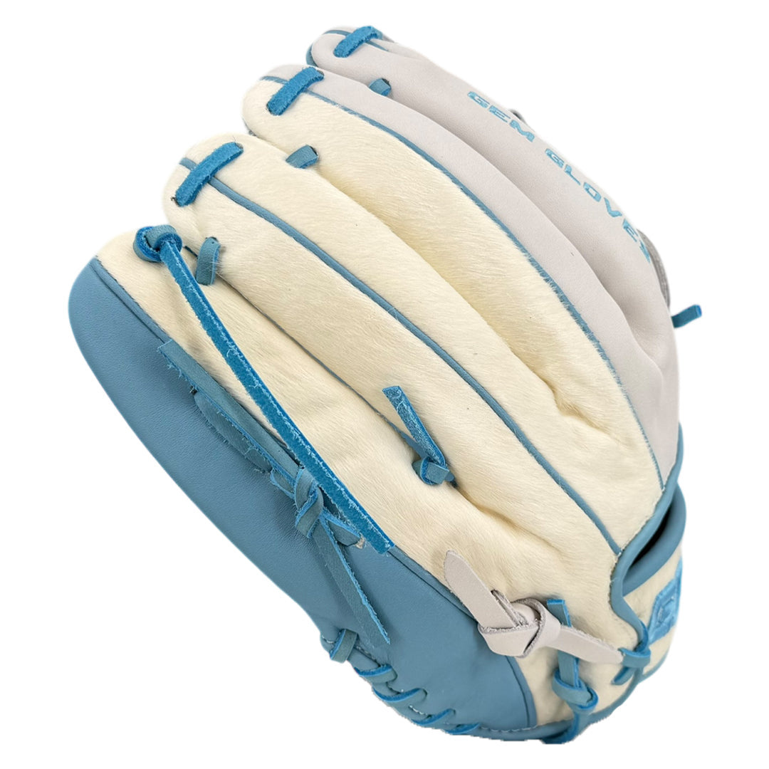 Gem Gloves Softball Fielding Glove - GEM083 Yeti – Product View | Smash It Sports | leather, kip, pro