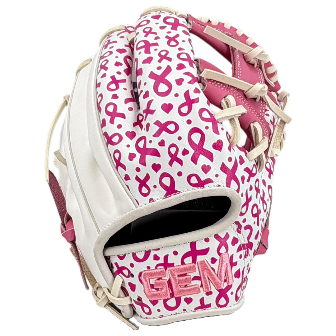 Gem Gloves Baseball Fielding Glove - GEM084 BCA RIbbons – Product View | Smash It Sports | leather, kip, pro