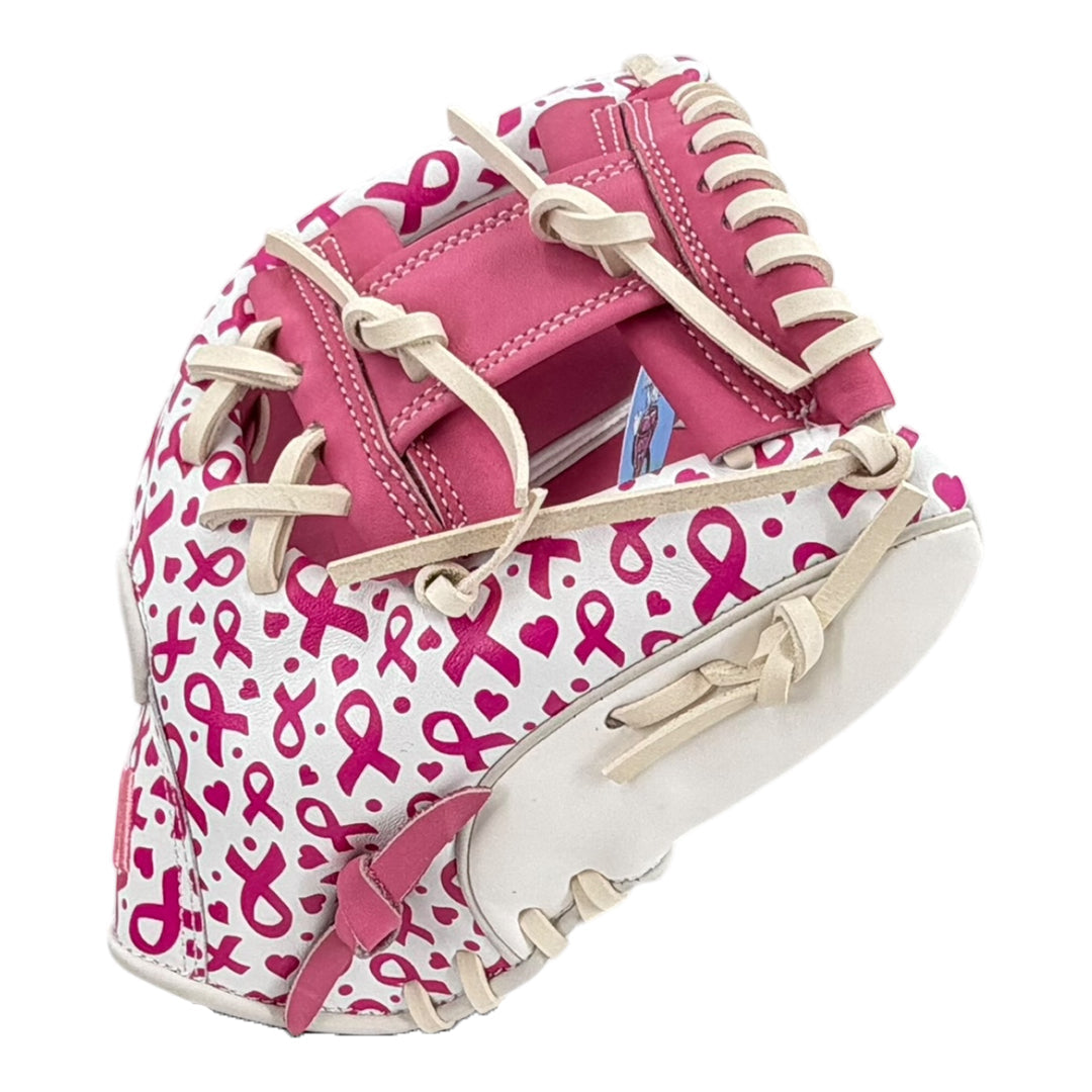 Gem Gloves Baseball Fielding Glove - GEM084 BCA RIbbons – Product View | Smash It Sports | leather, kip, pro