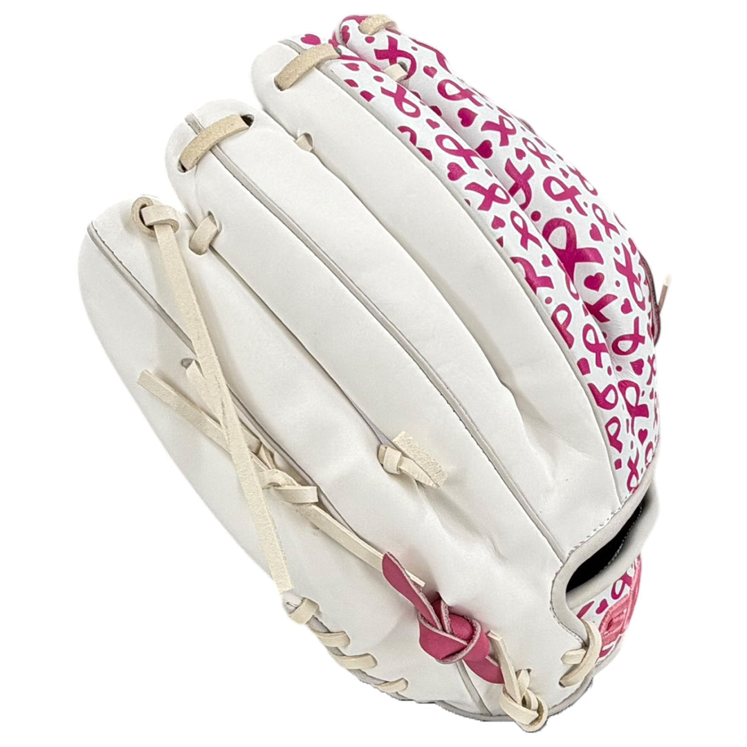 Gem Gloves Softball Fielding Glove - GEM084 BCA RIbbons – Product View | Smash It Sports | leather, kip, pro