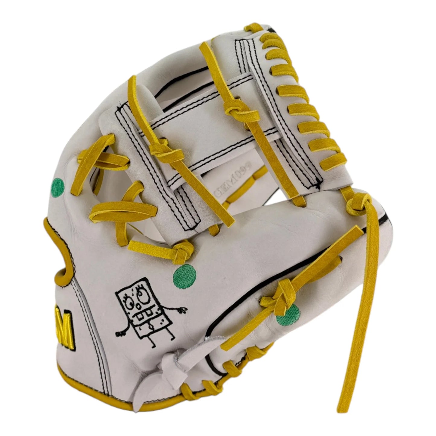 Gem Gloves Baseball Fielding Glove - GEM099 Doodlebob – Product View | Smash It Sports | leather, kip, pro