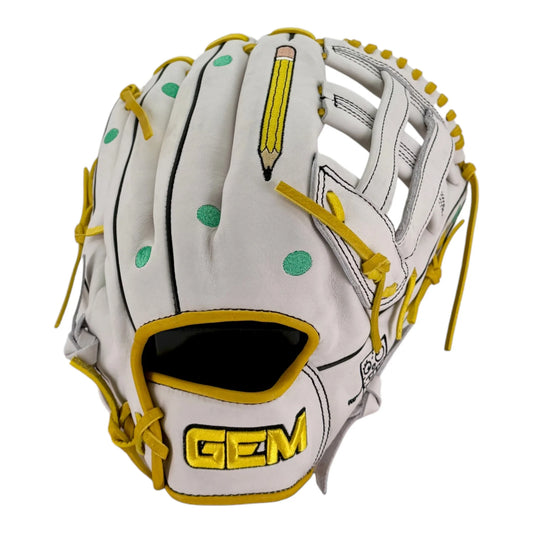 Gem Gloves Softball Fielding Glove - GEM099 Doodlebob – Product View | Smash It Sports | leather, kip, pro