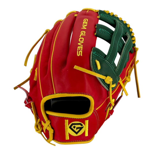 Gem Gloves Softball Fielding Glove - GEM102 Sidekick – Product View | Smash It Sports | leather, kip, pro