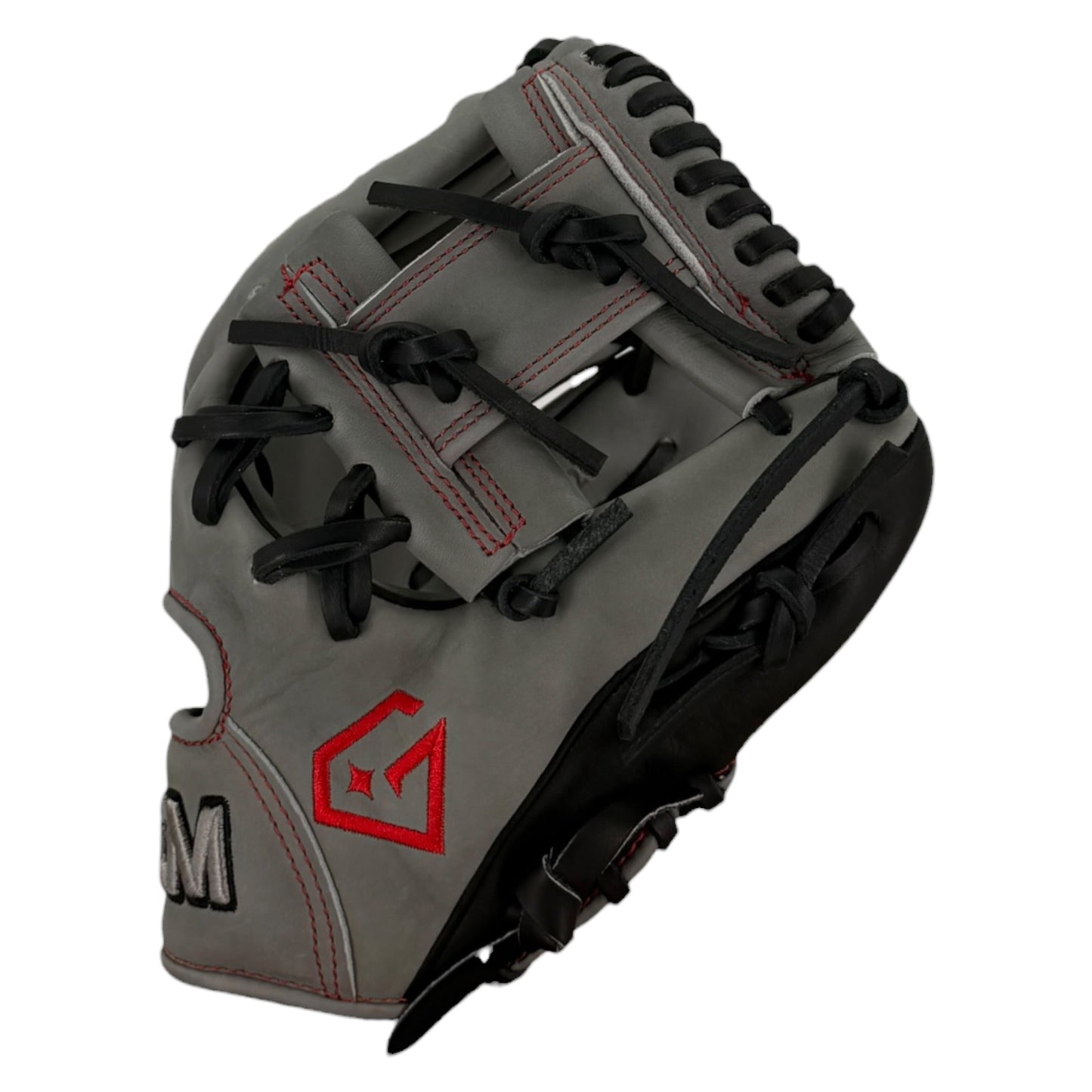 Gem Gloves Baseball Fielding Glove - GEM120 Carbon Fang – Product View | Smash It Sports | leather, kip, pro
