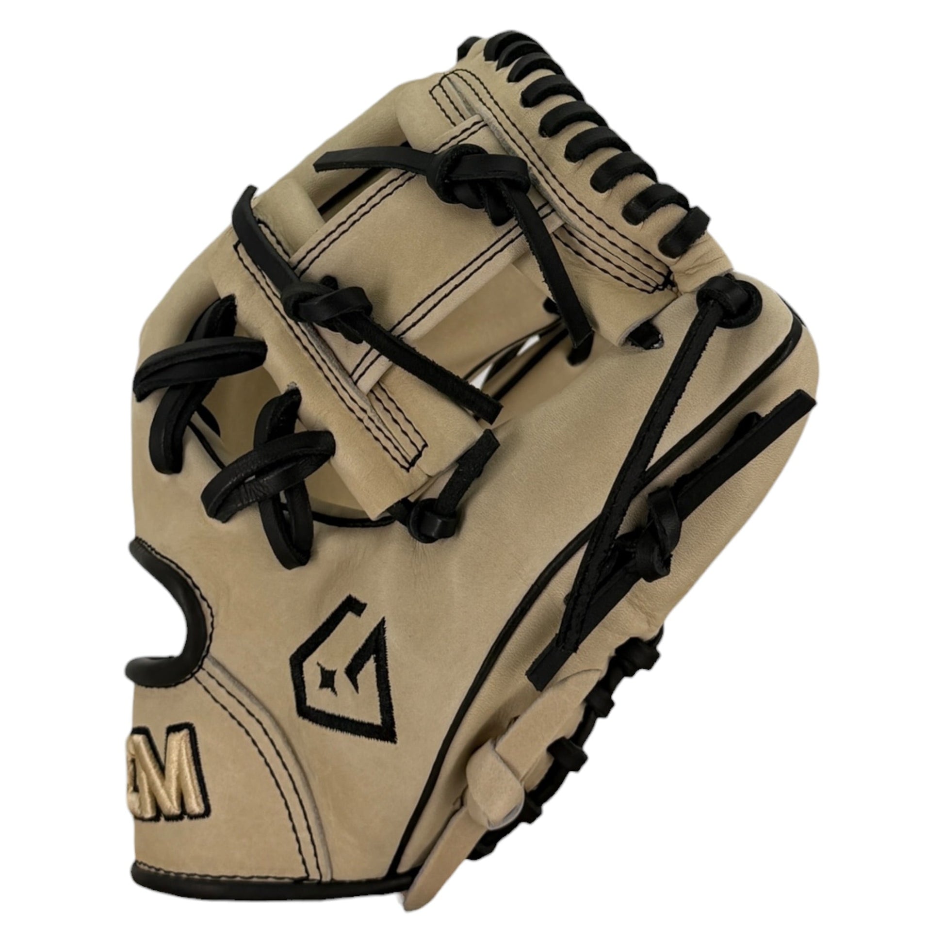 Gem Gloves Baseball Fielding Glove - GEM122 Sandstorm – Product View | Smash It Sports | leather, kip, pro