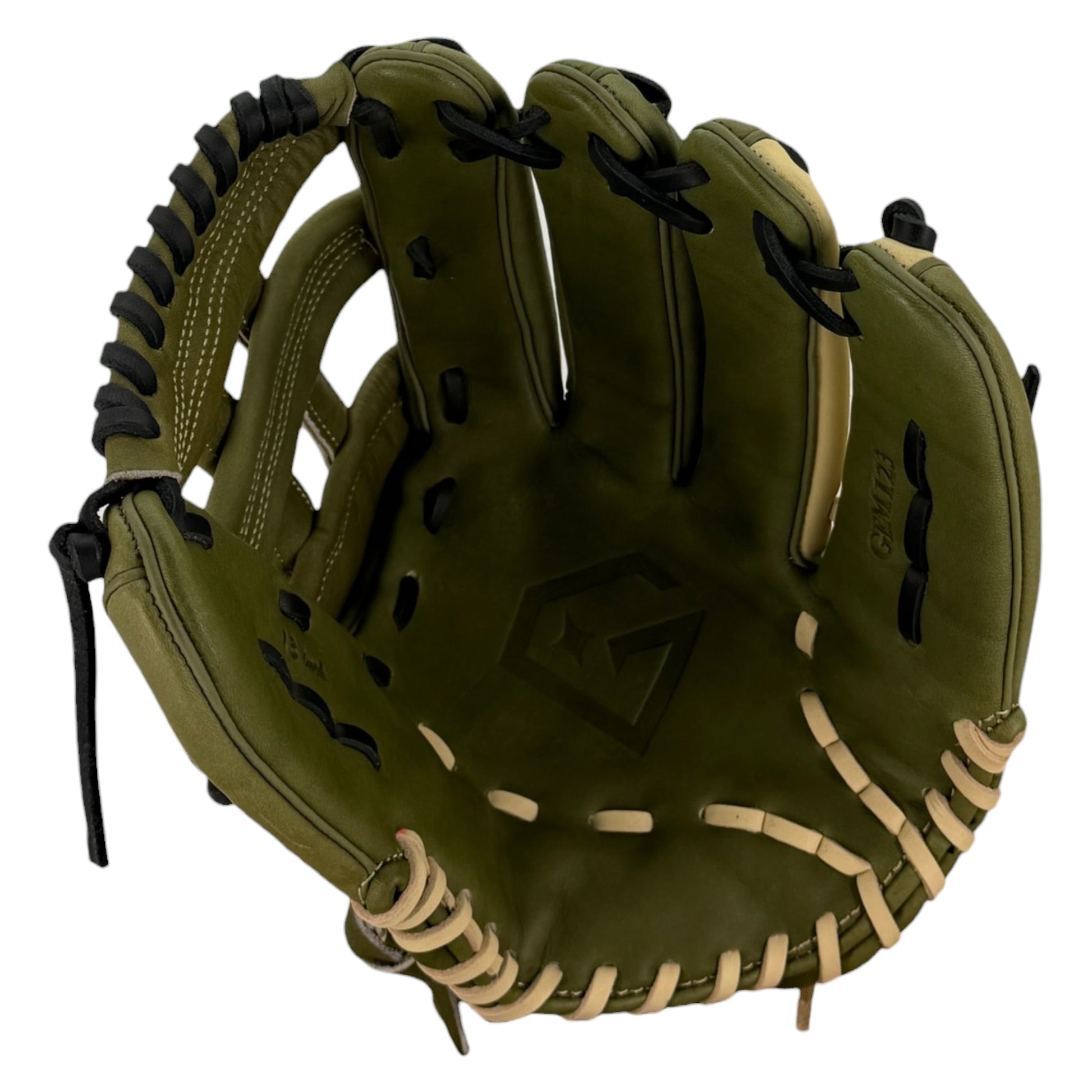 Gem Gloves Softball Fielding Glove - GEM123 Timberline – Product View | Smash It Sports | leather, kip, pro
