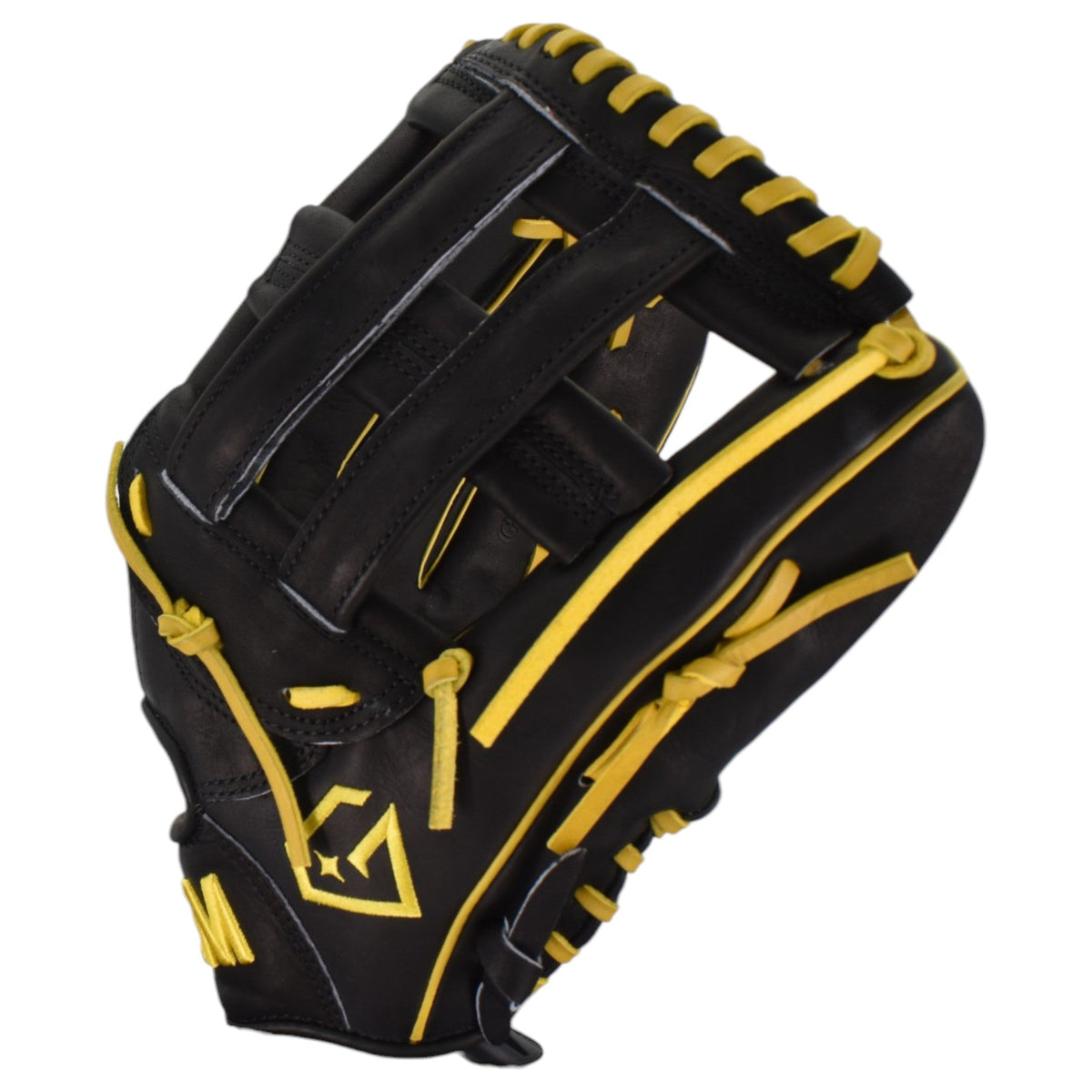 Gem Gloves Flawless Collection Japanese Kip Leather Softball Fielding Glove - GEM196 Yellow Jacket
