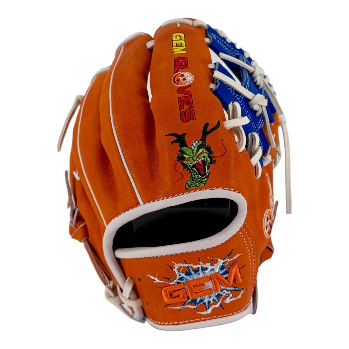 Gem Gloves Baseball Fielding Glove - GEM109 Saiyan – Product View | Smash It Sports | leather, kip, pro