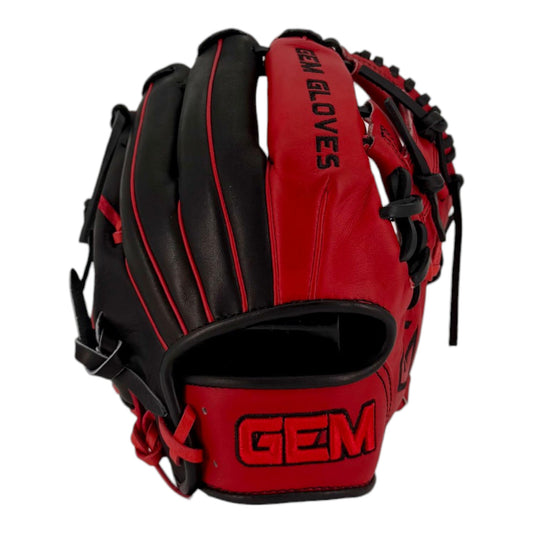 Gem Gloves Baseball Fielding Glove - GEM111 Inferno – Product View | Smash It Sports | leather, kip, pro