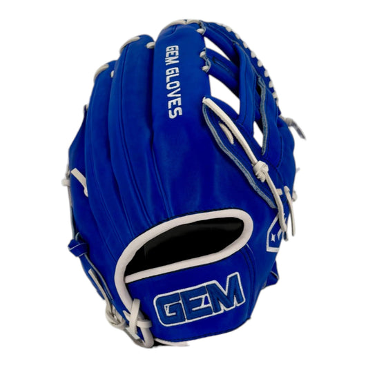 Gem Gloves Softball Fielding Glove - GEM125 Blueprint – Product View | Smash It Sports | leather, kip, pro