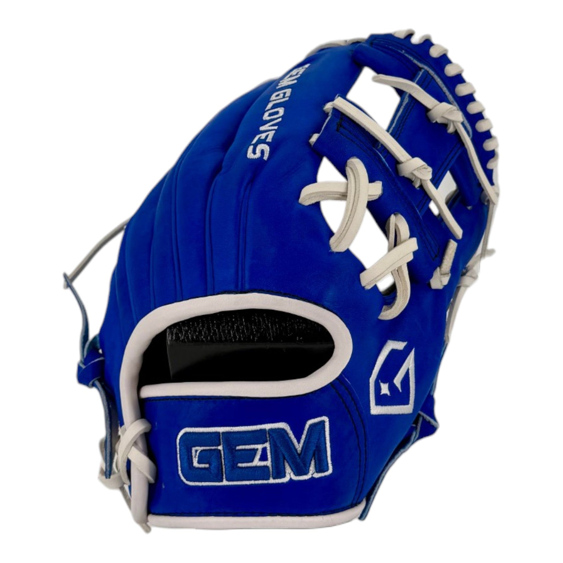 Gem Gloves Baseball Fielding Glove - GEM125 Blueprint – Product View | Smash It Sports | leather, kip, pro
