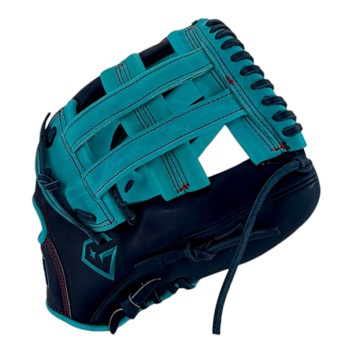 Gem Gloves Softball Fielding Glove - GEM128 Deep Tide – Product View | Smash It Sports | leather, kip, pro