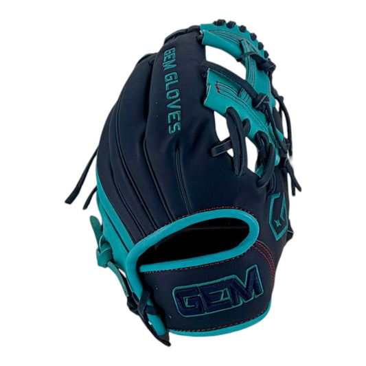 Gem Gloves Baseball Fielding Glove - GEM128 Deep Tide – Product View | Smash It Sports | leather, kip, pro