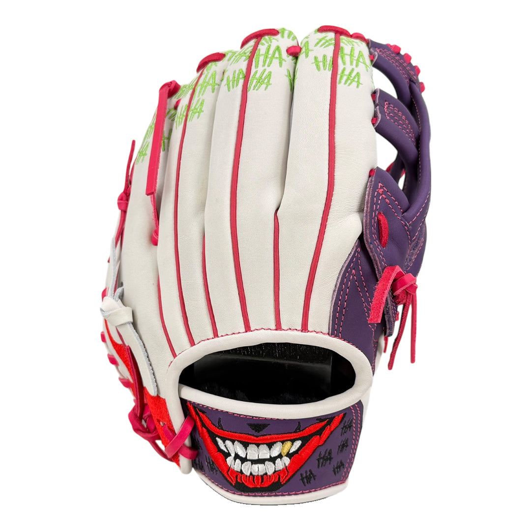 Gem Gloves Softball Fielding Glove - GEM087 Joker 2.0 White – Product View | Smash It Sports | leather, kip, pro