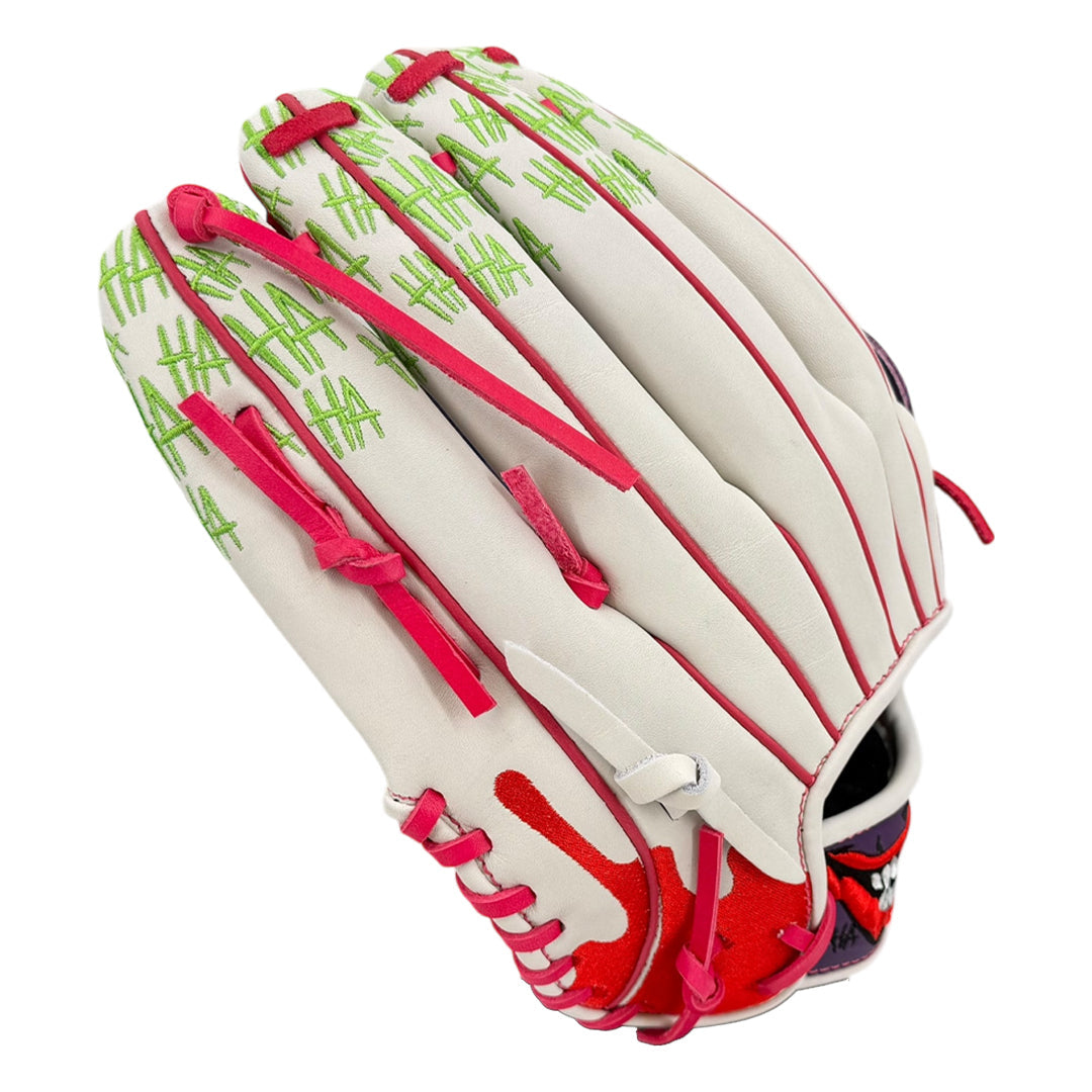 Gem Gloves Softball Fielding Glove - GEM087 Joker 2.0 White – Product View | Smash It Sports | leather, kip, pro