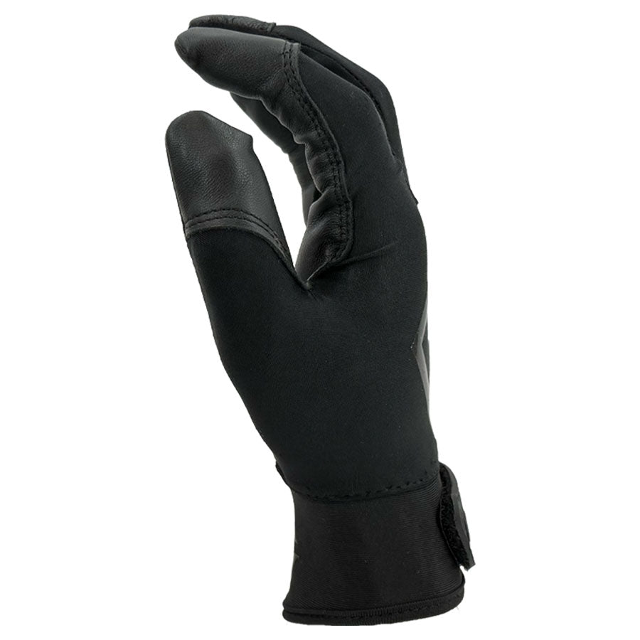 Gem Glove Opalite Batting Glove - Blackout – Product View | Smash It Sports | leather, pro