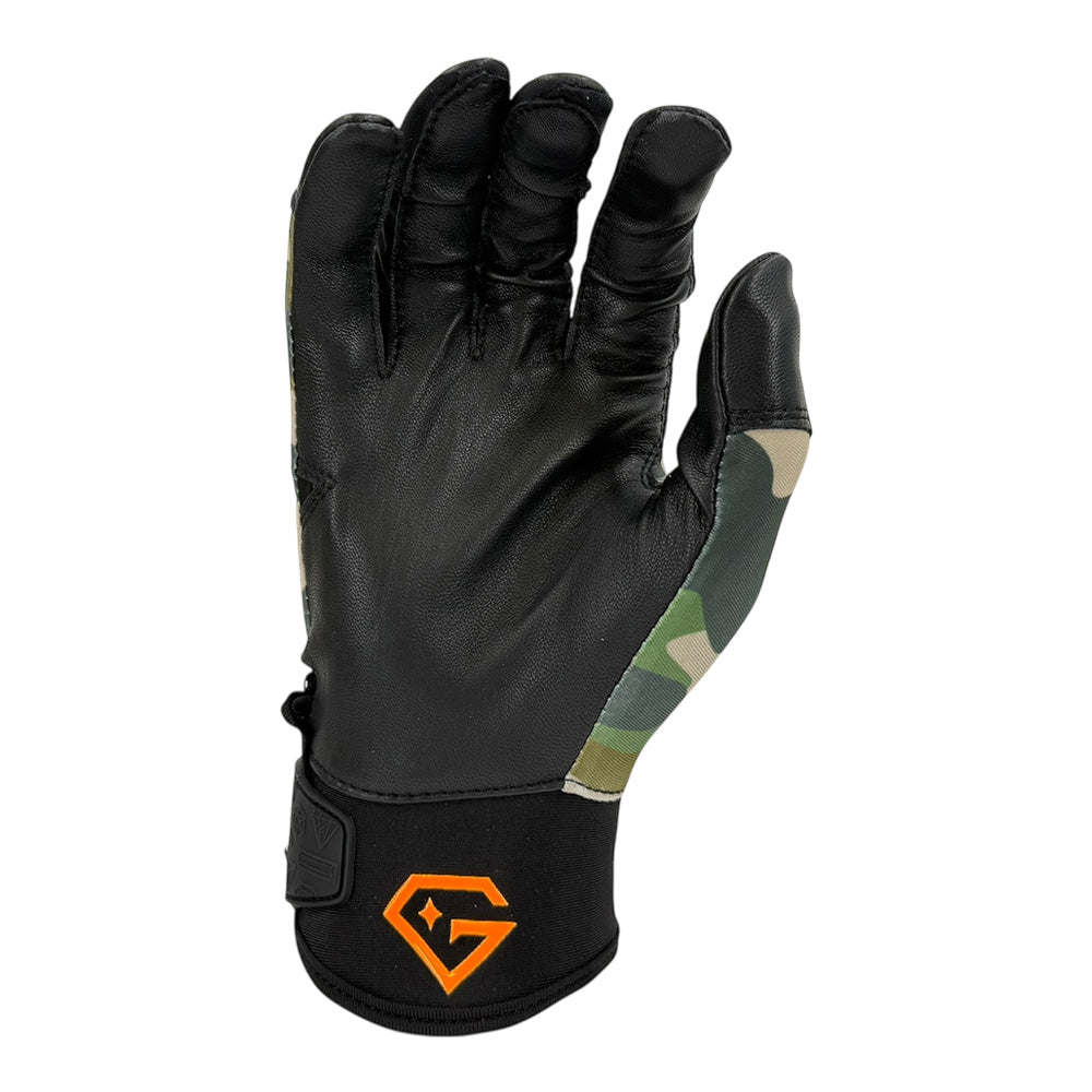 Gem Glove Opalite Batting Glove - Hunter – Product View | Smash It Sports | leather, pro