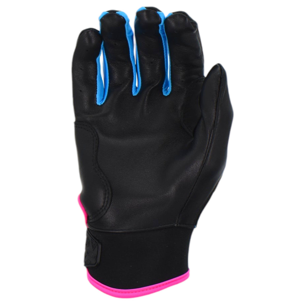 Gem Glove X Anarchy Prospector Short Cuff Batting Glove - Black/Vice