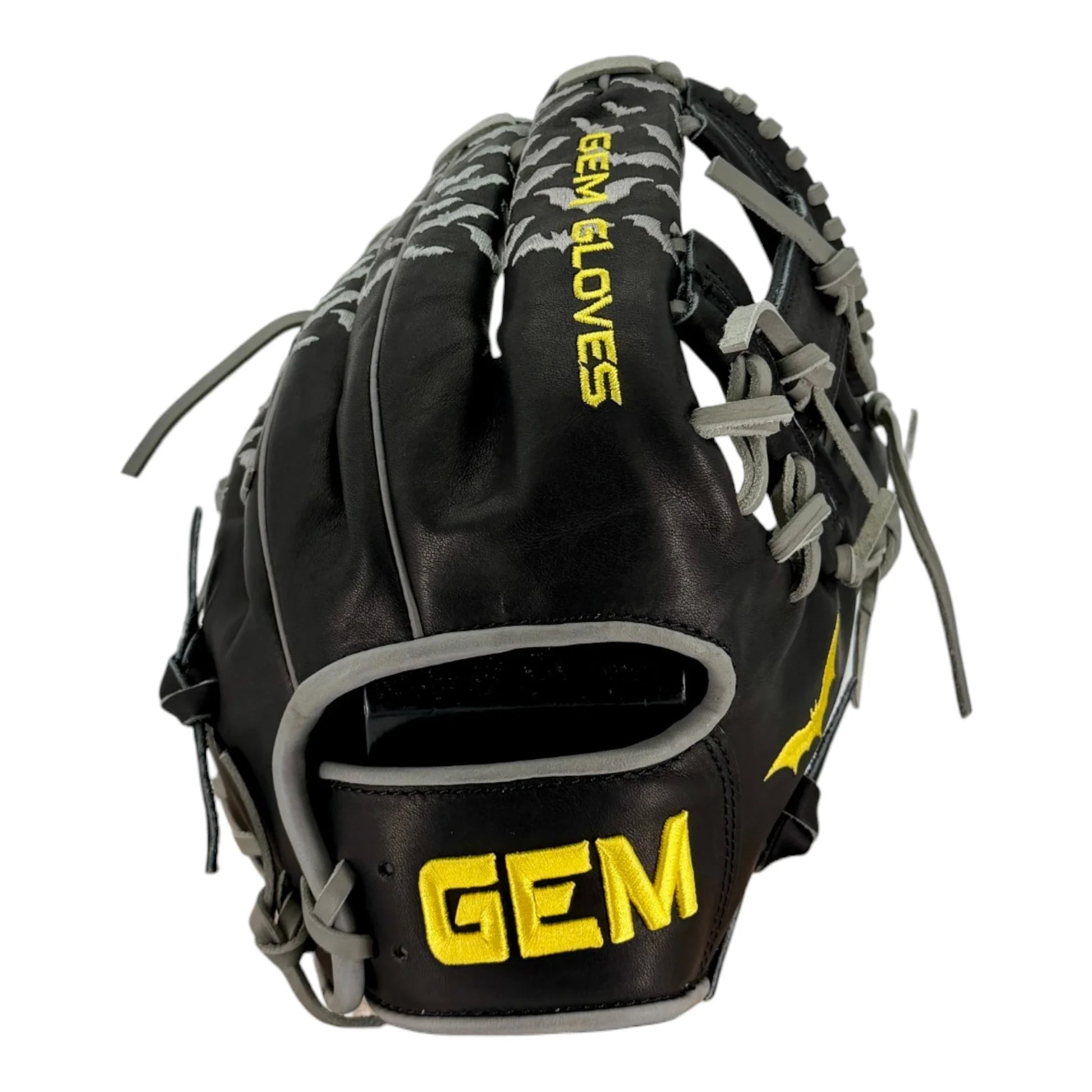 Gem Gloves Baseball Fielding Glove - GEM103 Nocturnal – Product View | Smash It Sports | leather, kip, pro