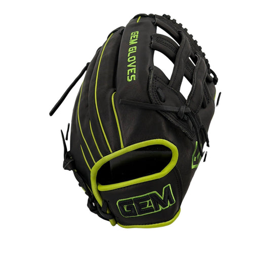 Gem Gloves Softball Fielding Glove - GEM126 Toxic – Product View | Smash It Sports | leather, kip, pro