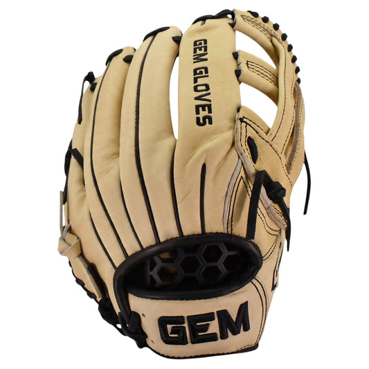 Gem Gloves Flawless Collection Japanese Kip Leather Softball Fielding Glove - GEM186 Old School