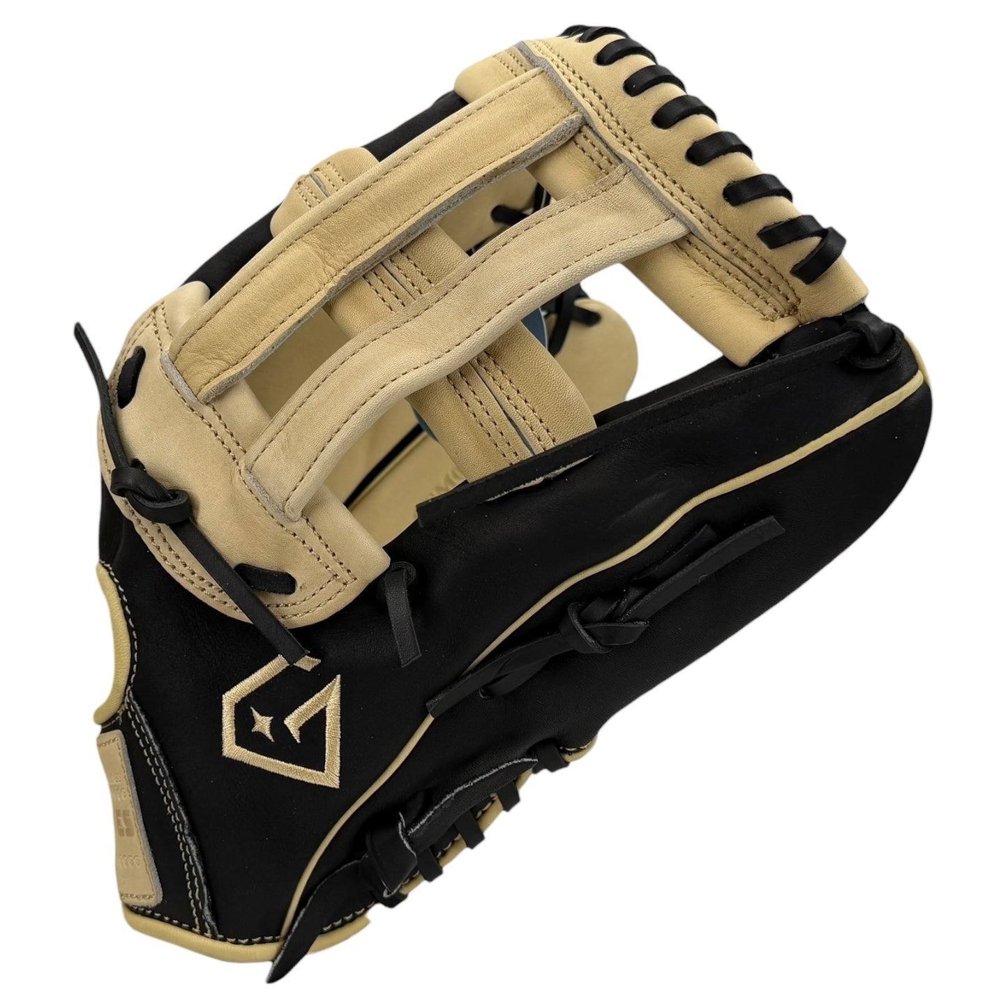 Gem Gloves Game-Ready Softball Fielding Glove - GEM095 Shadow Gold – Product View | Smash It Sports | leather, steerhide, pro