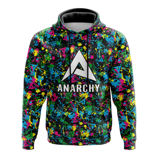 Anarchy Fleece Hoodie - Paint Bomb