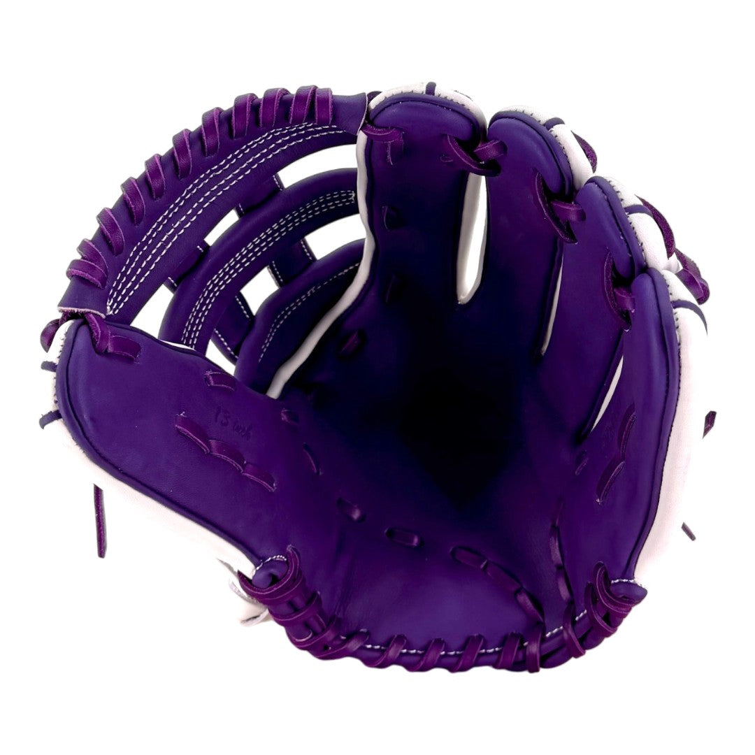 Gem Gloves Softball Fielding Glove - GEM110 Frost Tyrant – Product View | Smash It Sports | leather, kip, pro